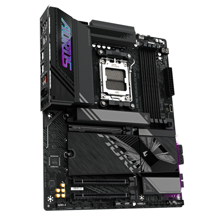GIGABYTE X870E AORUS ELITE WIFI7, DDR5, SATA3, USB4, DP, 2.5GbE, WiFi 7, AM5 ATX GIGABYTE GIGABYTE X870E AORUS ELITE WIFI7, DDR5, SATA3, USB4, DP, 2.5GbE, WiFi 7, AM5 ATX