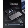 IcyBox IB-DK7402-C31 Diamond Docking USB-C priklopna postaja ICYBOX IcyBox IB-DK7402-C31 Diamond Docking USB-C priklopna postaja