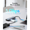 IcyBox IB-DK4081-SO Travel Docking USB-C priklopna postaja ICYBOX IcyBox IB-DK4081-SO Travel Docking USB-C priklopna postaja