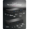 IcyBox IB-DK2255AC Heart Docking USB-C priklopna postaja ICYBOX IcyBox IB-DK2255AC Heart Docking USB-C priklopna postaja