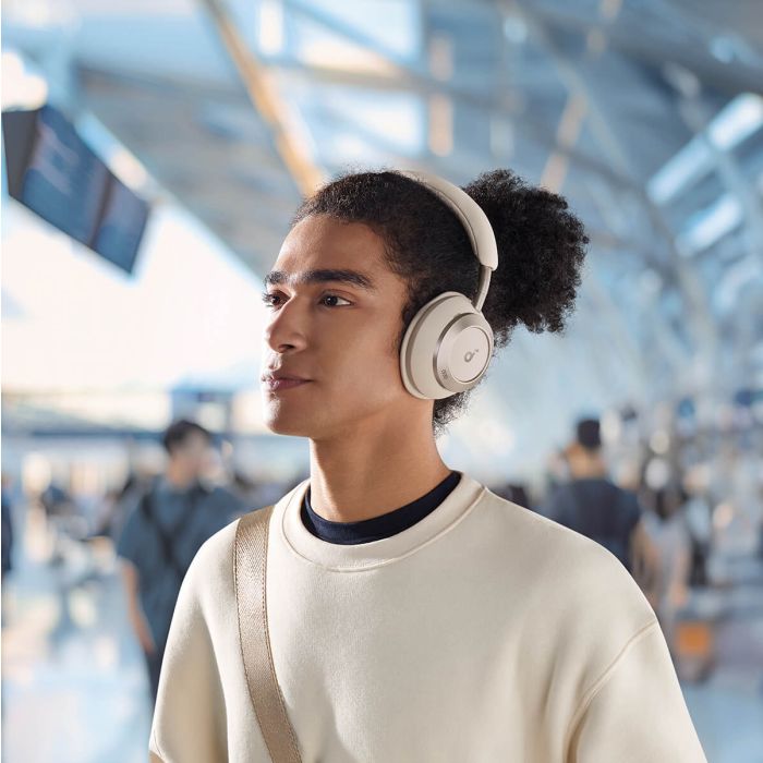 Anker Soundcore Space One Pro naglavne brezžične slušalke, bele + darilo potovalna torbica ANKER Anker Soundcore Space One Pro naglavne brezžične slušalke, bele + darilo potovalna torbica