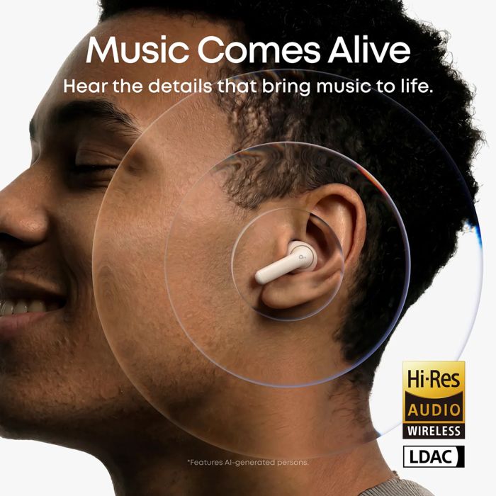 Anker Soundcore P42i brezžične slušalke, bele ANKER Anker Soundcore P42i brezžične slušalke, bele