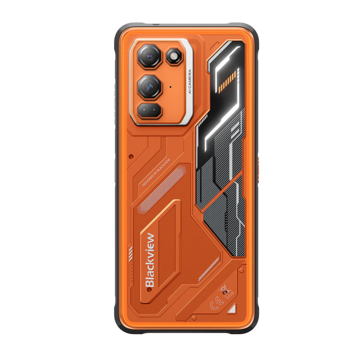 Blackview pametni robustni telefon FORT 200 12/256GB, oranžen BLACKVIEW Blackview pametni robustni telefon FORT 200 12/256GB, oranžen