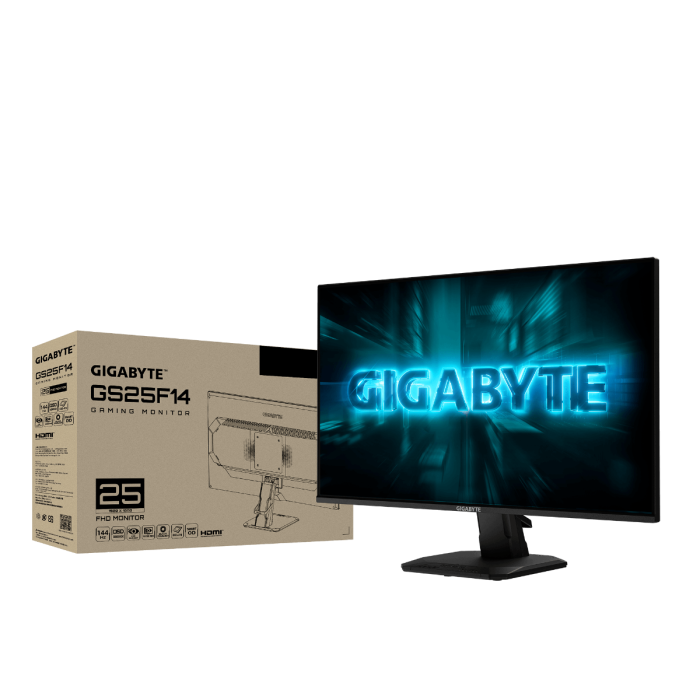 GIGABYTE GS25F14 24,5 FHD 144Hz 1ms gaming monitor GIGABYTE GIGABYTE GS25F14 24,5 FHD 144Hz 1ms gaming monitor