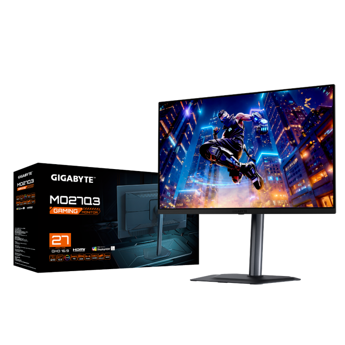 GIGABYTE MO27Q3 27 QD-OLED QHD 360Hz 0,03ms USB-C gaming monitor GIGABYTE GIGABYTE MO27Q3 27 QD-OLED QHD 360Hz 0,03ms USB-C gaming monitor