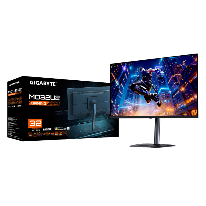 GIGABYTE MO32U2 31.5 OLED UHD, 240Hz, 0,03ms gaming monitor GIGABYTE GIGABYTE MO32U2 31.5 OLED UHD, 240Hz, 0,03ms gaming monitor