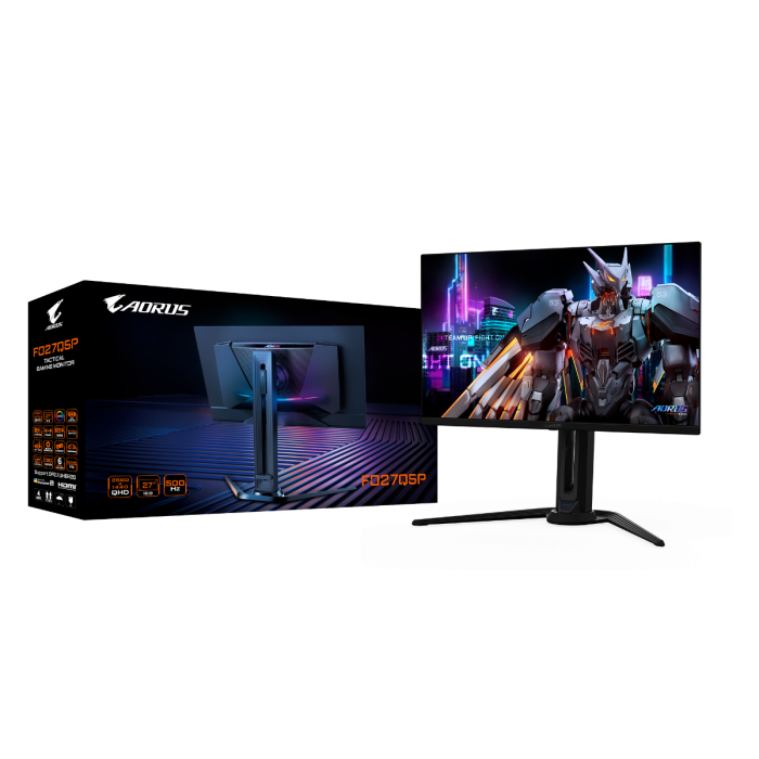 GIGABYTE FO27Q5P 27 QD-OLED QHD 500Hz 0,03ms USB-C gaming monitor GIGABYTE GIGABYTE FO27Q5P 27 QD-OLED QHD 500Hz 0,03ms USB-C gaming monitor
