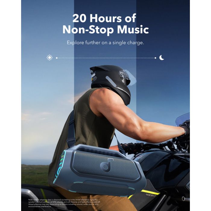 Anker Soundcore BOOM 2 Plus BT 6.0 prenosni Bluetooth zvočnik, moder ANKER Anker Soundcore BOOM 2 Plus BT 6.0 prenosni Bluetooth zvočnik, moder