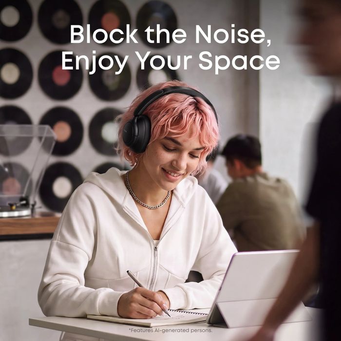 Anker Soundcore Q31i naglavne Bluetooth slušalke, črne ANKER Anker Soundcore Q31i naglavne Bluetooth slušalke, črne