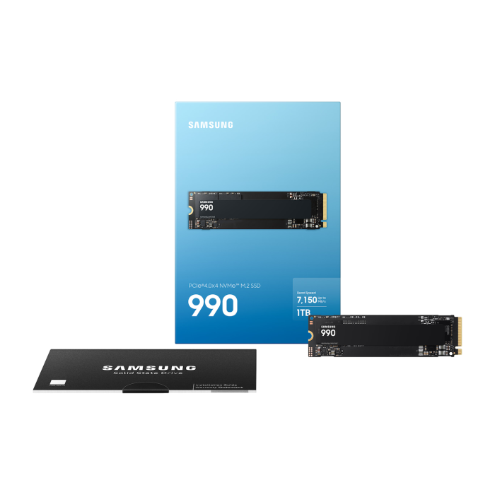 Samsung 1TB 990 M.2 PCI-e 4.0 x4 NVMe 2.0 SAMSUNG Samsung 1TB 990 M.2 PCI-e 4.0 x4 NVMe 2.0