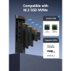 Ugreen M.2 NVMe SSD USB-C 3.1 Gen2 ohišje za disk