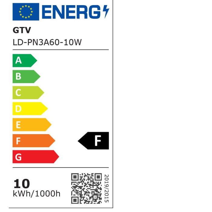 GTV LED sijalka E27 10W 840lm A60 LD-PN3A60-10W GTV GTV LED sijalka E27 10W 840lm A60 LD-PN3A60-10W