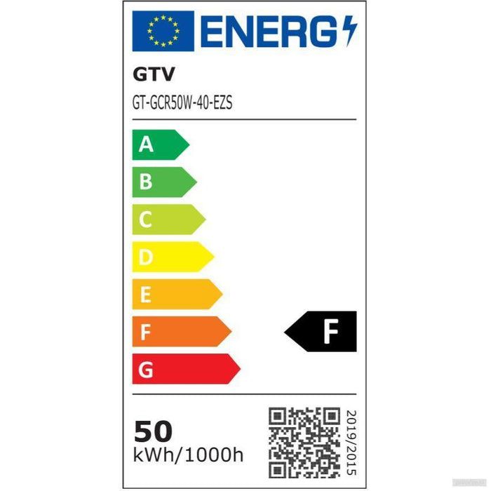 GTV G-TECH LED reflektor s senzorjem gibanja GT-GCR50W-40 GTV GTV G-TECH LED reflektor s senzorjem gibanja GT-GCR50W-40