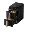 Dreame DS50 Air Fryer dvojni cvrtnik, črn