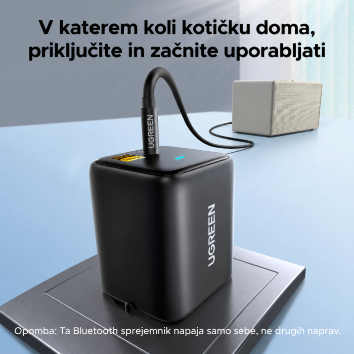 UGREEN bluetooth 6.0 brezžični sprejemnik UGREEN UGREEN bluetooth 6.0 brezžični sprejemnik
