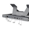 Sandberg stojalo za prenosnik s priklopno postajo USB-C 8-v-1 SANDBERG Sandberg stojalo za prenosnik s priklopno postajo USB-C 8-v-1