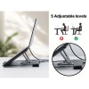 Sandberg stojalo za prenosnik s priklopno postajo USB-C 8-v-1 SANDBERG Sandberg stojalo za prenosnik s priklopno postajo USB-C 8-v-1