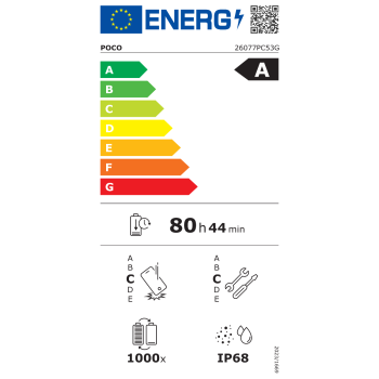 POCO F9 PRO pametni telefon 12/256GB, bel
