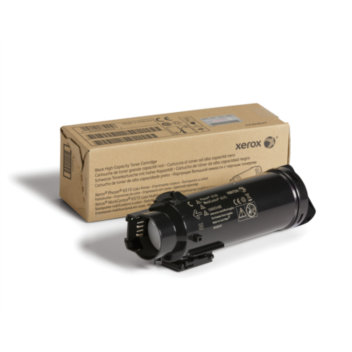 Xerox črn toner hi-cap za Phaser 6510/Workcentre 6515, 5.5k Xerox črn toner hi-cap za Phaser 6510/Workcentre 6515, 5.5k