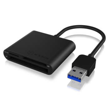 Icybox USB 3.0 zunanji čitalnik kartic Icybox USB 3.0 zunanji čitalnik kartic