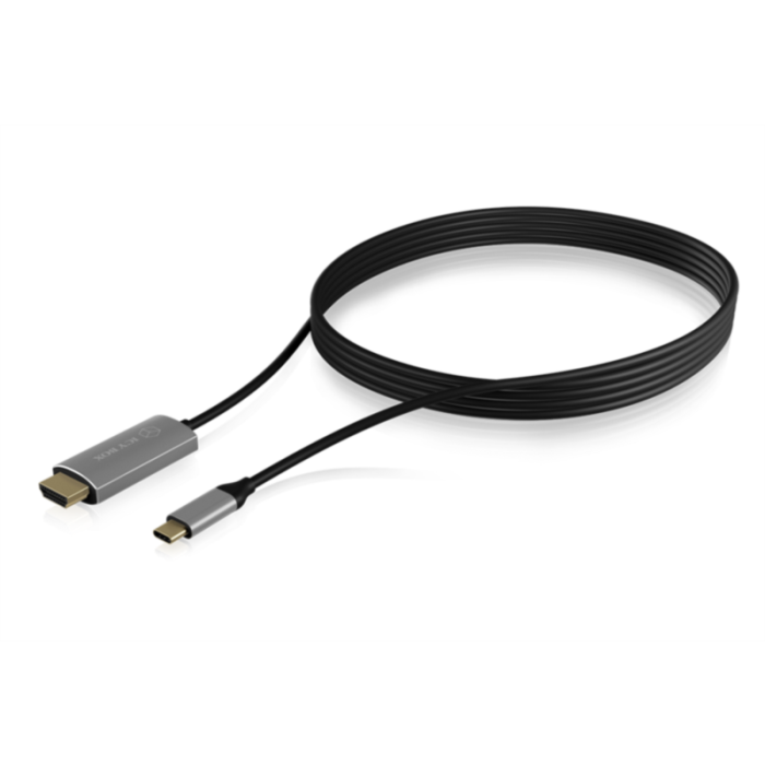 Icybox kabel iz USB-C na HDMI s podporo za 4k@60Hz Icybox kabel iz USB-C na HDMI s podporo za 4k@60Hz
