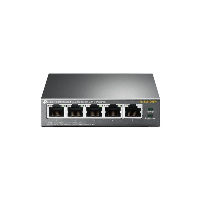 TP-Link TL-SG1005P 5-Port Gigabit Ethernet PoE stikalo TP-Link TL-SG1005P 5-Port Gigabit Ethernet PoE stikalo