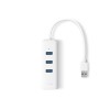 TP-LINK UE330 USB 3.0 3 portni HUB & RJ45 Gigabit Ethernet adapter TP-LINK UE330 USB 3.0 3 portni HUB & RJ45 Gigabit Ethernet adapter