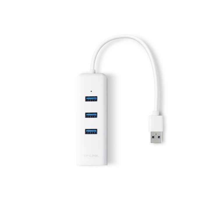TP-LINK UE330 USB 3.0 3 portni HUB & RJ45 Gigabit Ethernet adapter TP-LINK UE330 USB 3.0 3 portni HUB & RJ45 Gigabit Ethernet adapter