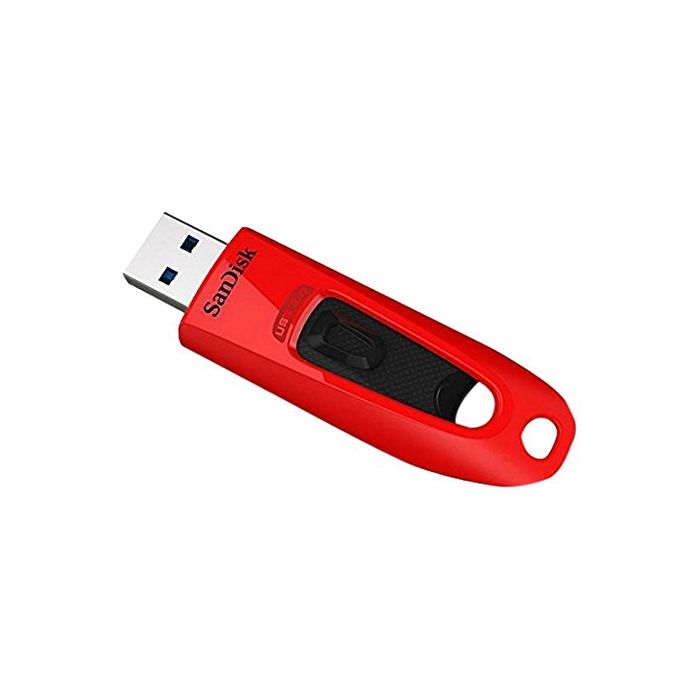 SanDisk 64GB Ultra USB 3.0 spominski ključek - rdeč SanDisk 64GB Ultra USB 3.0 spominski ključek - rdeč