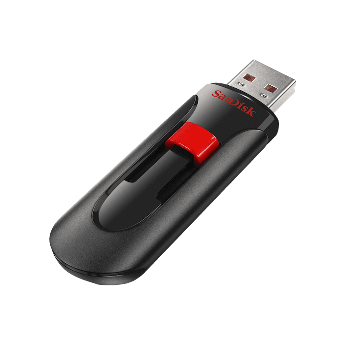 Sandisk Cruzer Glide 128GB USB 2.0 črno-rdeč spominski ključek Sandisk Cruzer Glide 128GB USB 2.0 črno-rdeč spominski ključek