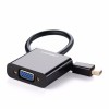 Ugreen Mini Display Port na VGA Converter črn 15cm - box Ugreen Mini Display Port na VGA Converter črn 15cm - box