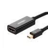 Ugreen Mini DisplayPort na HDMI (Ž) adapter črn - box Ugreen Mini DisplayPort na HDMI (Ž) adapter črn - box