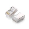 Ugreen RJ45 mrežni konektor Cat6 (paket 10kosov) - polybag Ugreen RJ45 mrežni konektor Cat6 (paket 10kosov) - polybag