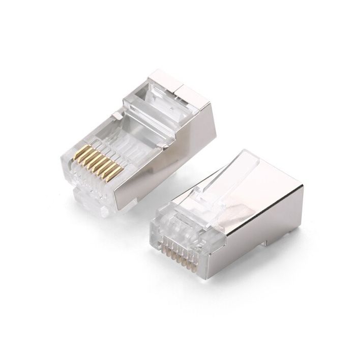 Ugreen RJ45 mrežni konektor Cat6 (paket 10kosov) - polybag Ugreen RJ45 mrežni konektor Cat6 (paket 10kosov) - polybag
