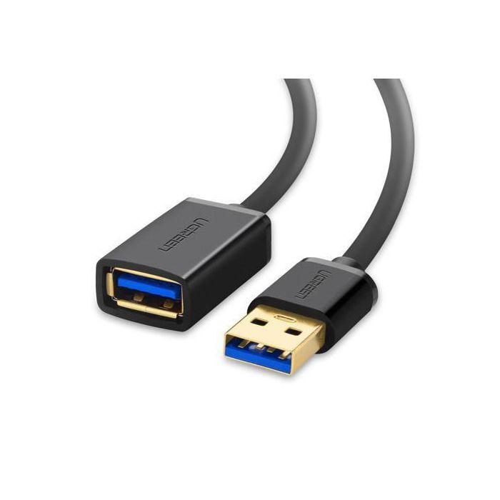 Ugreen USB 3.0 podaljšek (M na Ž) črn 1.5 m - polybag Ugreen USB 3.0 podaljšek (M na Ž) črn 1.5 m - polybag