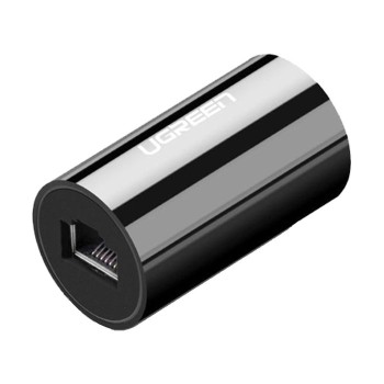 Ugreen Protinapetostni RJ45 ethernet konektor črn - polybag