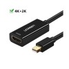 Ugreen Mini DisplayPort na HDMI (Ž) 4K adapter črn - box Ugreen Mini DisplayPort na HDMI (Ž) 4K adapter črn - box