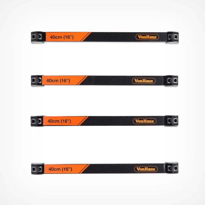 VonHaus magnetni nosilec za orodja 40cm 4 kosi VonHaus magnetni nosilec za orodja 40cm 4 kosi