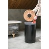 Brabantia koš za perilo 60L okrogel, črn Brabantia koš za perilo 60L okrogel, črn