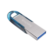 Sandisk Ultra Flair 64GB USB3.0 spominski ključek- moder Sandisk Ultra Flair 64GB USB3.0 spominski ključek- moder