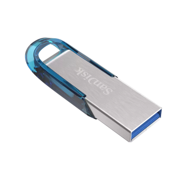 Sandisk Ultra Flair 64GB USB3.0 spominski ključek- moder