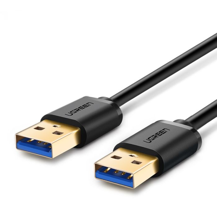 Ugreen USB 3.0 kabel (M na M) črn 2 m - polybag Ugreen USB 3.0 kabel (M na M) črn 2 m - polybag