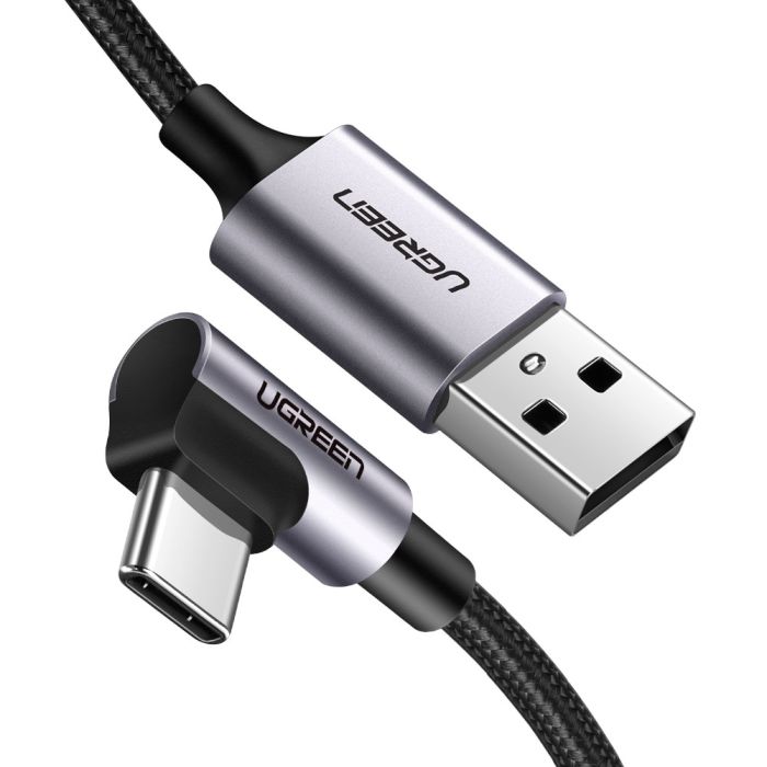 Ugreen USB A 2.0 na USB-C kotni kabel 1m - polybag Ugreen USB A 2.0 na USB-C kotni kabel 1m - polybag
