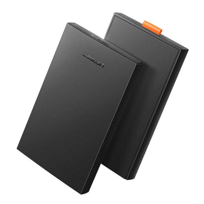 Ugreen 2.5 SATA ohišje za disk črn - box Ugreen 2.5 SATA ohišje za disk črn - box