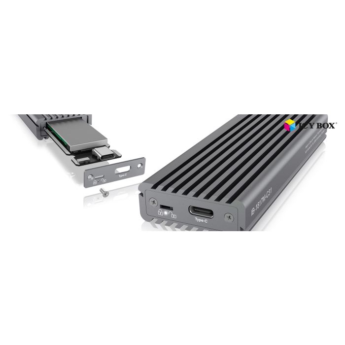 Icybox USB 3.1 ohišje za M.2 NVMe SSD Icybox USB 3.1 ohišje za M.2 NVMe SSD