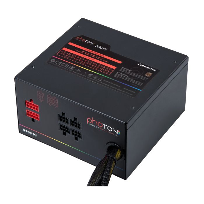 Chieftec Photon Series 650W RGB ATX modularni napajalnik Chieftec Photon Series 650W RGB ATX modularni napajalnik