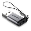Ugreen USB 3.0-A na USB-C adapter siv - blister Ugreen USB 3.0-A na USB-C adapter siv - blister