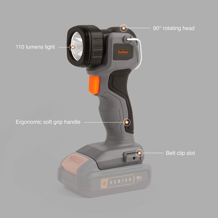 VonHaus E-Series akumulatorska LED delovna svetilka VonHaus E-Series akumulatorska LED delovna svetilka