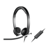 Logitech H650e slušalke, Stereo, USB Logitech H650e slušalke, Stereo, USB