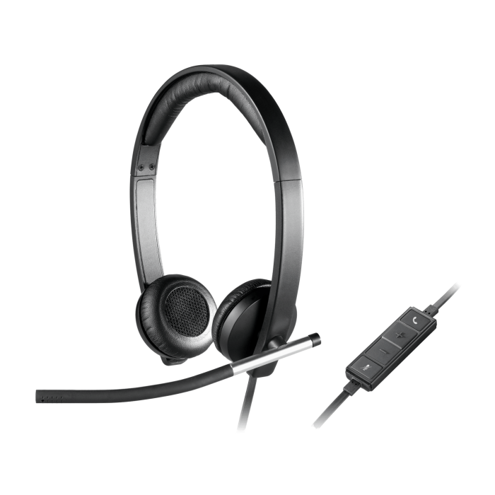 Logitech H650e slušalke, Stereo, USB Logitech H650e slušalke, Stereo, USB